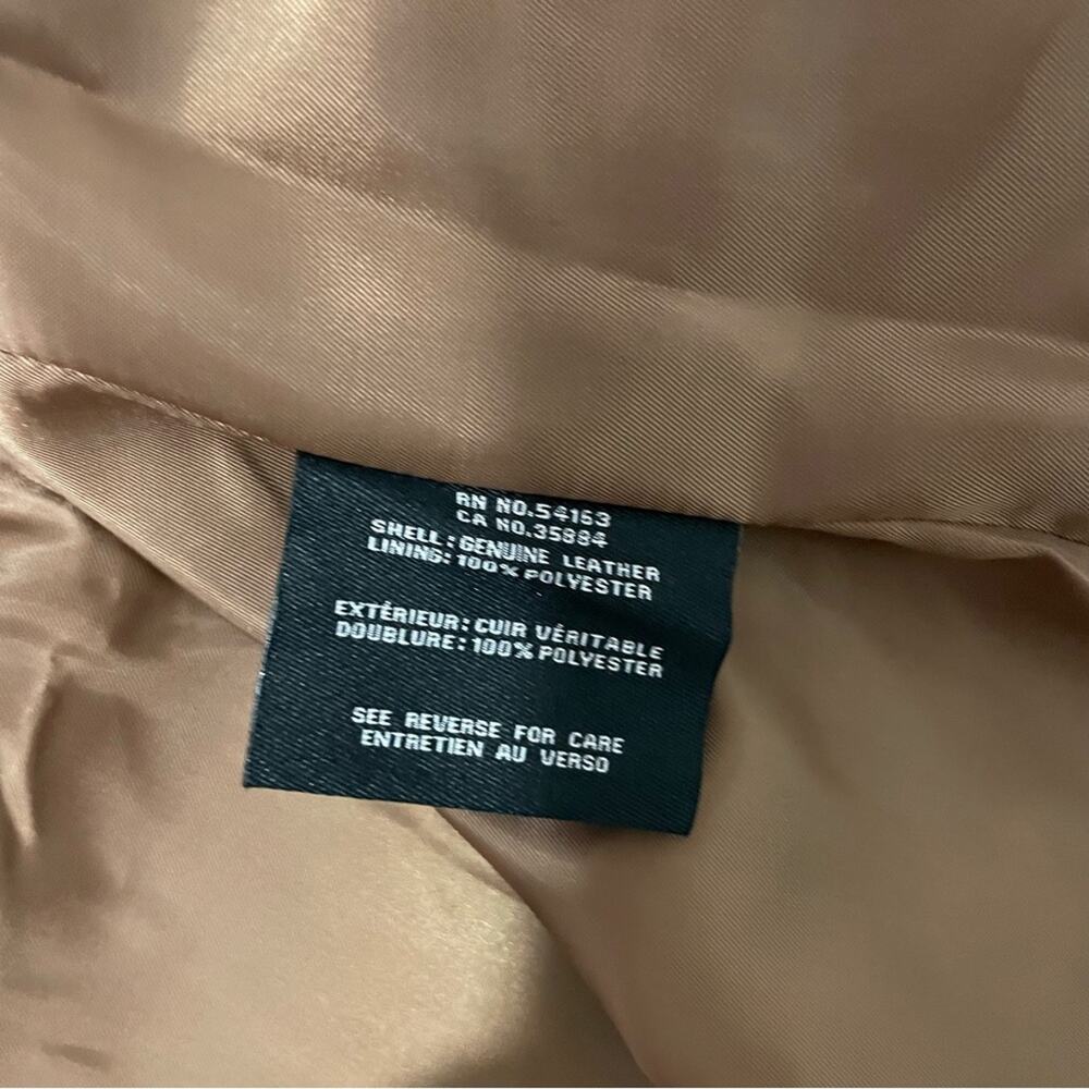 Cole Haan - NWT Fitted Leather Jacket - Picture 12 of 13